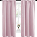 NICETOWN Bedroom Curtains, Room Darkening Draperies Window Curtain Panels - Image 2