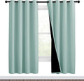 NICETOWN 100% Blackout Window Curtain Panels, Full Light Blocking Drapes by NICETOWN