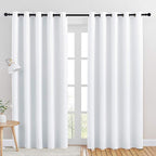NICETOWN 50% Light Blocking Curtain Panels by NICETOWN