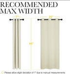 NICETOWN Room Darkening Curtain Panels - Image 6