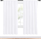 NICETOWN 50% Light Blocking Kitchen Curtains - Image 2