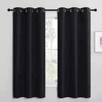 NICETOWN Bathroom Blackout Thermal Curtains and Drapes by NICETOWN