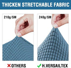 H.VERSAILTEX 3 Piece Stretch Sofa Covers - Image 3
