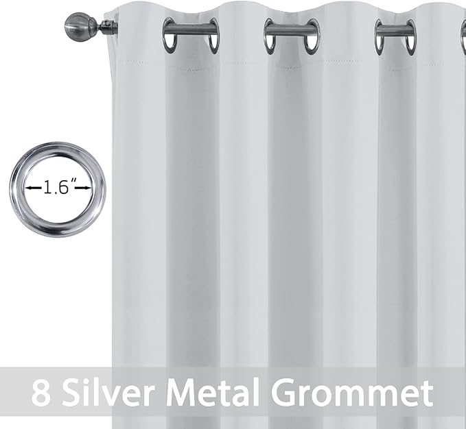 Yakamok Blackout Thermal Insulated Window Curtain Valance - Image 2