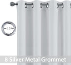Yakamok Blackout Thermal Insulated Window Curtain Valance - Image 2