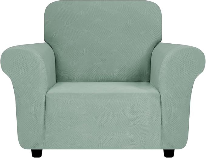 ZNSAYOTX Super Stretch Chair Slipcover, New Striped Sofa Chair Covers - Image 7