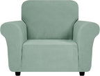 ZNSAYOTX Super Stretch Chair Slipcover, New Striped Sofa Chair Covers - Image 7