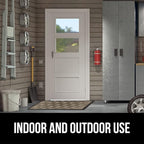 GORILLA GRIP 100% Waterproof All-Season WeatherMAX Doormat US Designed Natural - Image 9