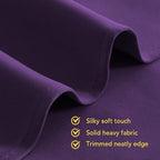 NICETOWN Blackout Window Curtains 80 inch Long, 2 Panels, 34 inch, Royal Purple - Image 5