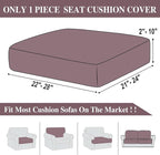 Couch Cushion Cover Seat Cushion Cover Stretch Armchair Cover Separate - Image 6
