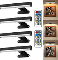 EUIOKUN Wireless Picture Light with Remote,Battery Operated Wall Sconces