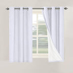 H.VERSAILTEX Primitive Linen Curtains 100% Blackout Curtain Drapes Burlap by HVERSAILTEX