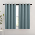 NICETOWN Blackout Greyish Blue Curtains by NICETOWN