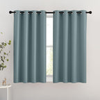 NICETOWN Blackout Greyish Blue Curtains by NICETOWN