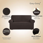 Easy-Going Stretch Loveseat Slipcover 1-Piece Sofa Cover Furniture Protector - Image 3
