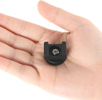 Yookeer 15 Pcs Magnetic Zip Tie Mount Cable Clips Black, 22 mm