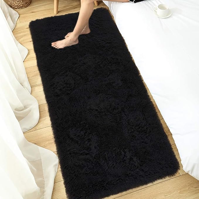 LOCHAS Ultra Soft Indoor Modern Area Rugs Fluffy Living Room Carpets - Image 3