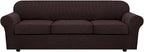 H.VERSAILTEX 4 Piece Stretch Sofa Covers by HVERSAILTEX