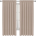 DWCN Blackout Curtains for Living Room Thermal Insulated, Energy Saving & Noise - Image 9