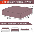 Couch Cushion Covers Seat Cushion Cover Stretch Couch Cover Separate Sectional - Image 6