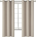 BGment Room Darkening Curtains 63 Inches Long by BGment