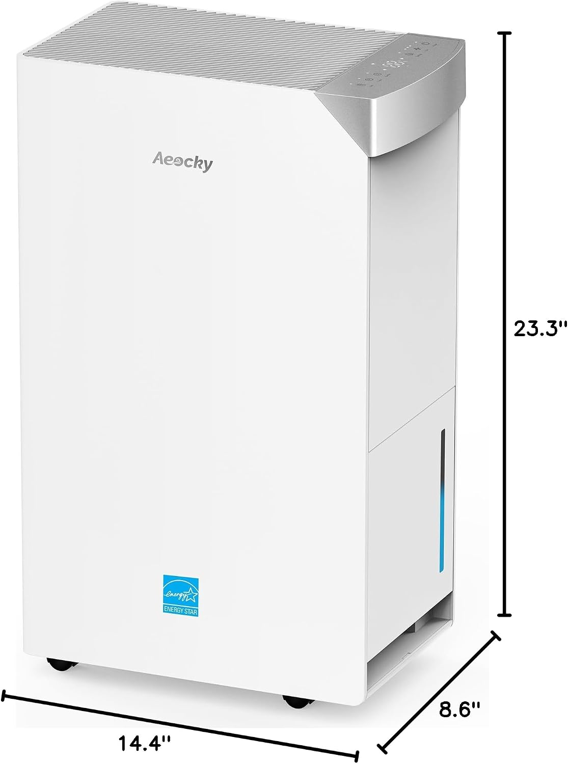 AEOCKY 5000Sq.Ft Energy Star Version 6.0 Dehumidifier for Basement