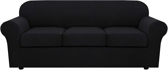 H.VERSAILTEX 4 Piece Stretch Sofa Covers by HVERSAILTEX