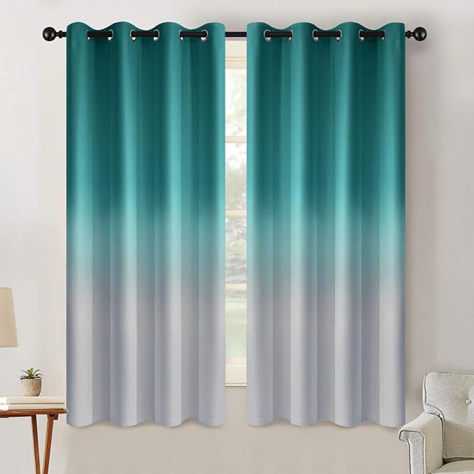 SimpleHome Ombre Room Darkening Curtains by SimpleHome