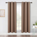 NICETOWN Blackout Draperies Curtains Window Drapes, Window Treatment Thermal by NICETOWN