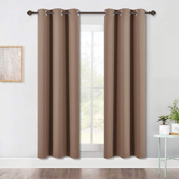 NICETOWN Blackout Draperies Curtains Window Drapes, Window Treatment Thermal by NICETOWN