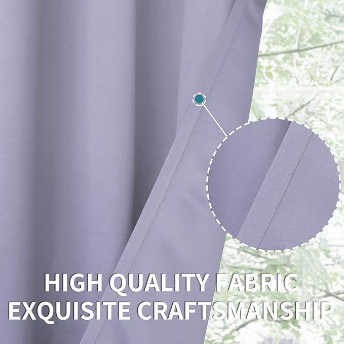 BGment Room Darkening Curtains 54 Inches Long - Image 7