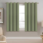H.VERSAILTEX Blackout Curtain for Living Room Small Window Kitchen Blackout by HVERSAILTEX