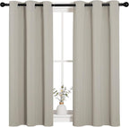 NICETOWN Room Darkening Short Curtain Panels - Image 2
