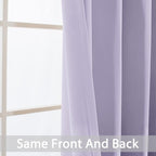 Yakamok Blackout Curtains Room Darkening Thermal Insulated Window Panels - Image 3