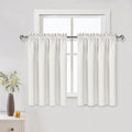DWCN Short Ivory Blackout Curtains by DWCN