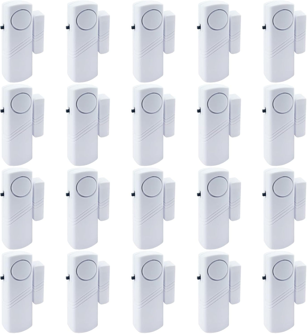 Personal Security Window & Door Alarm Bell | Wireless Sensor Door Window Burglar Alarm | Pack of 10