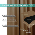 NICETOWN Extra Long Truly Blackout Drapes - Image 6