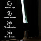MIULEE Velvet Curtains 102 inches - Image 5