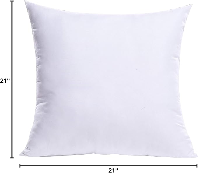 MIULEE Throw Pillow Insert Premium Pillow Stuffer Sham Square Form - Image 9