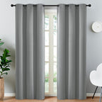 Yakamok Dove Grey Room Darking 90Inch Length 2 Panel Sets by Yakamok