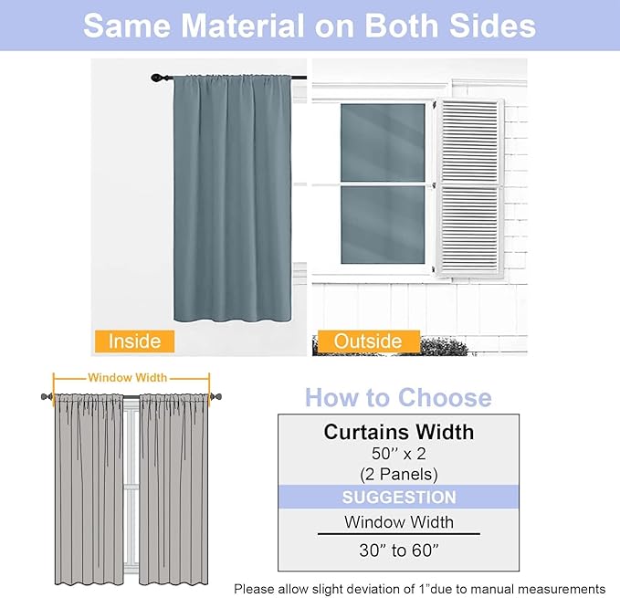 Simplebrand Blackout Extra 10ft Curtains - Image 8