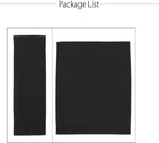 Upone Directors Chair Replacement Covers, Large Size (Black)