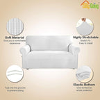Easy-Going Stretch Loveseat Slipcover 1-Piece Sofa Cover Furniture Protector - Image 3