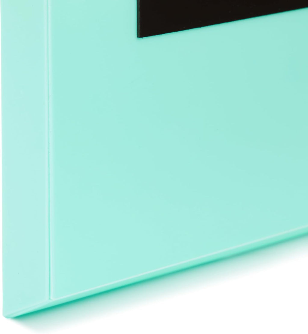 Okuna Outpost Locker Accessories Magnetic File & Bill Holder - Mint, 3-Pack - Refrigerator Magnet File Organizer & Mail Holder - Locker Storage & Wall Folder - Magnetic Pen & Receipt Pocket