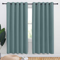 NICETOWN Greyish Blue Blackout Draperies Curtains by NICETOWN