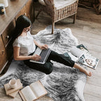AROGAN 8×10 Feet Western Decor Faux Fur Cowhide Rug, Premium Animal Skin Cow - Image 8