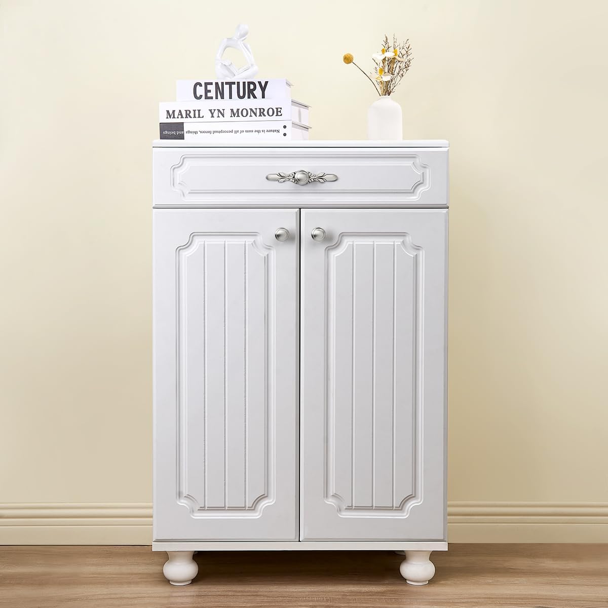 5Set Cabinet Hardware,Brushed Nickel Drawer Knobs & Back plate for Kitchen