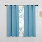 NICETOWN Thermal Insulated Curtains Blackout Draperies, Window Treatment Solid - Image 2