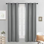 Yakamok Dove Grey Room Darking 63 Inch Length 2 Panel Sets by Yakamok