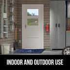 GORILLA GRIP 100% Waterproof All-Season WeatherMAX Doormat US Designed Natural - Image 9